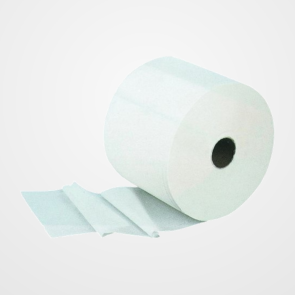 BOBINA DE PAPEL INDUSTRIAL CLEVER/DAMACEL 2 CAPAS 400 METROS