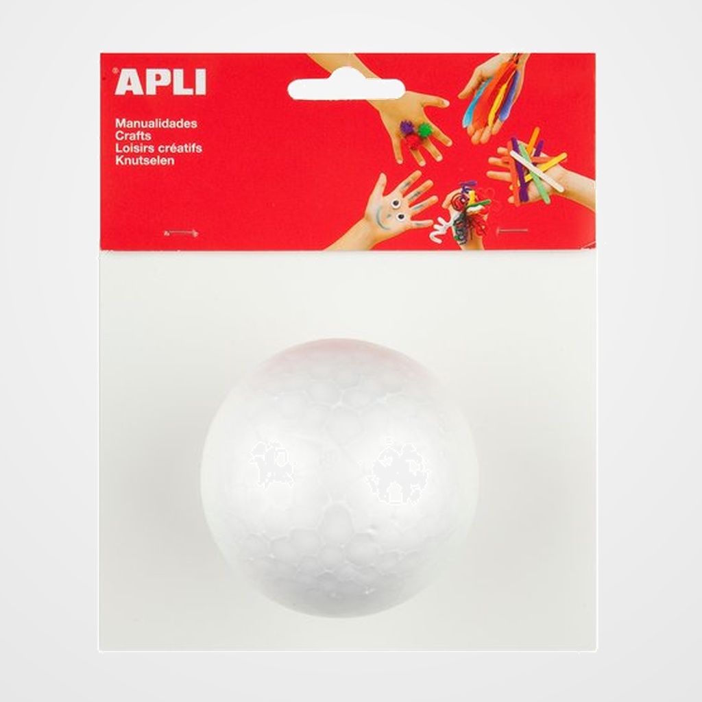 BOLAS POLIESPAN APLI 80 mm. BOLSA de 1