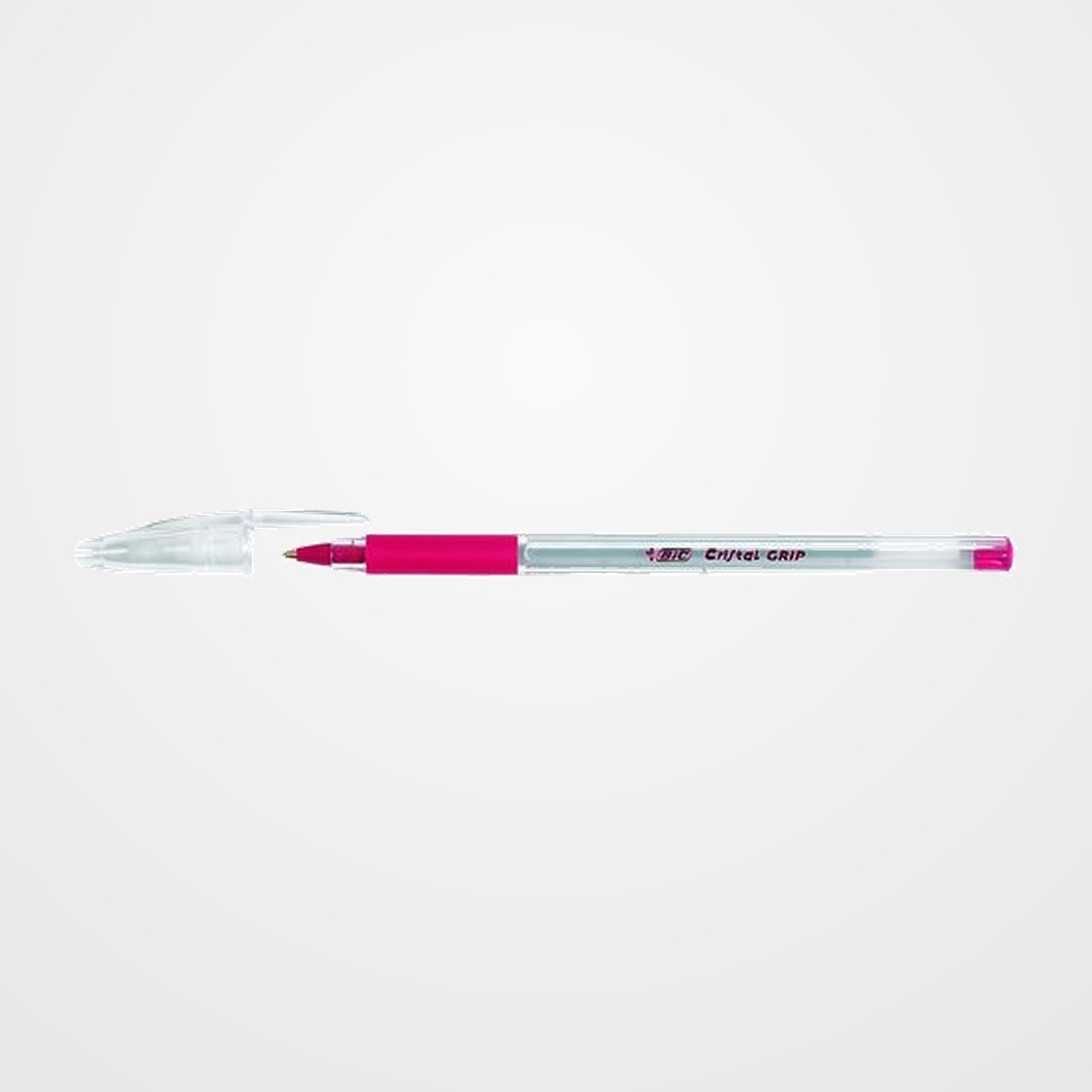 BOLIGRAFO BIC CRISTAL GRIP ROJO