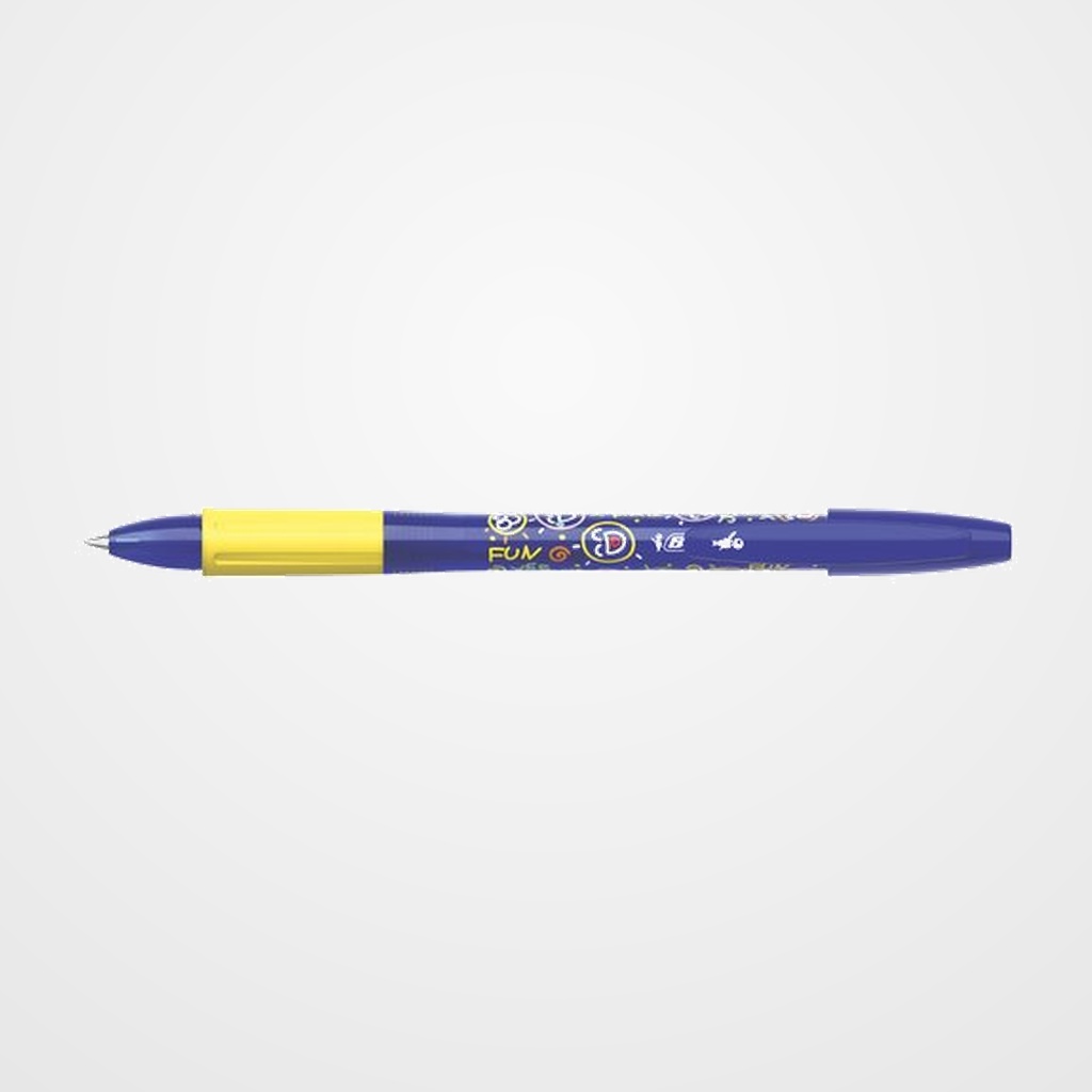 BOLIGRAFO BIC GELOCITY ILLUSION BORRABLE AZUL