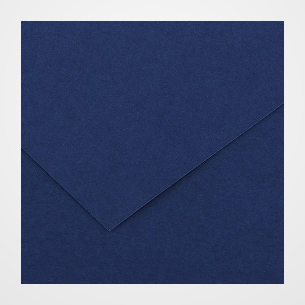 CARTULINA 70x100cm CANSON COLORLINE 220g LISO/FINO AZUL ULTRAMAR PAQUETE de 25