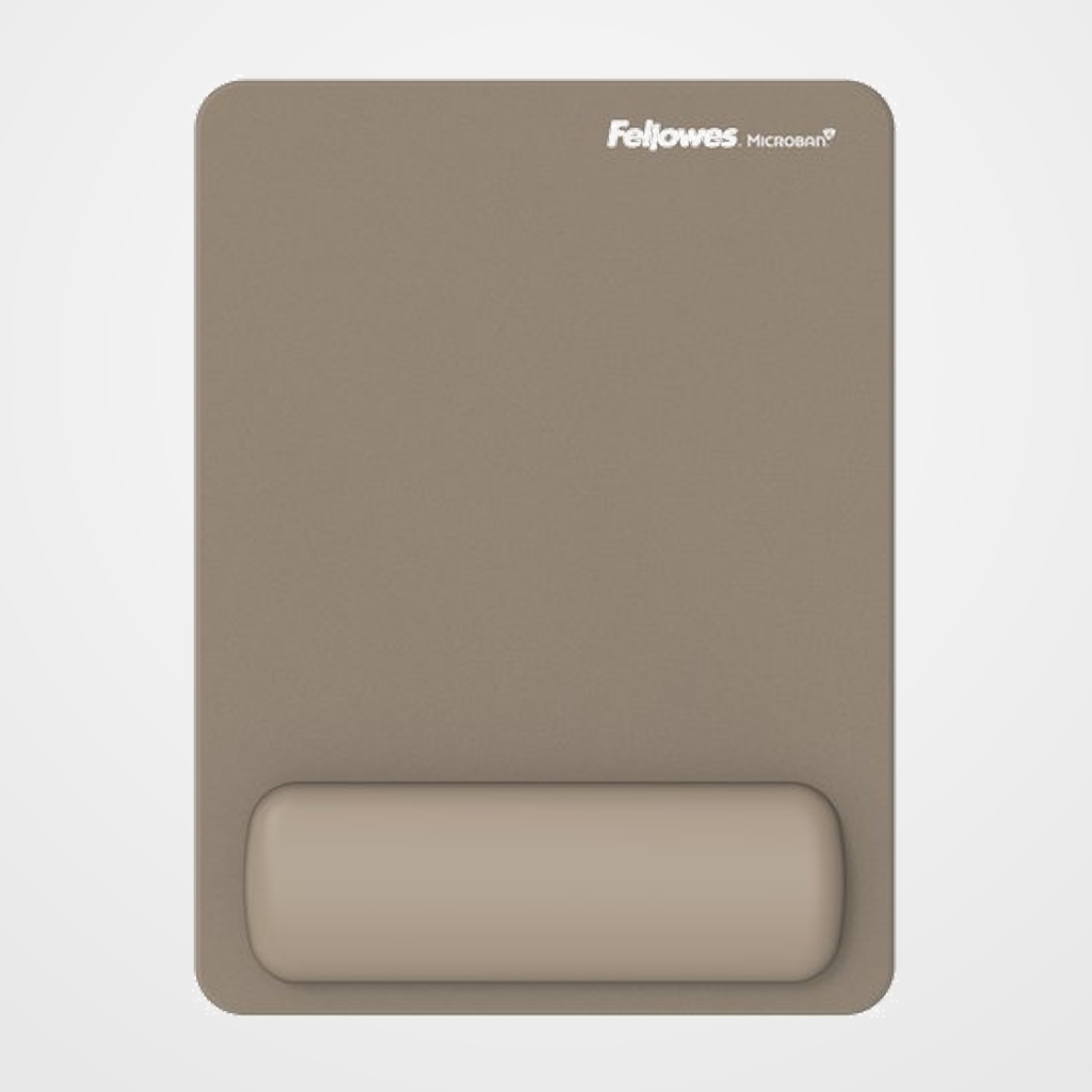 ALFOMBRILLA RATON FELLOWES CON REPOSAMUÑECAS BREYTA XL MARRON