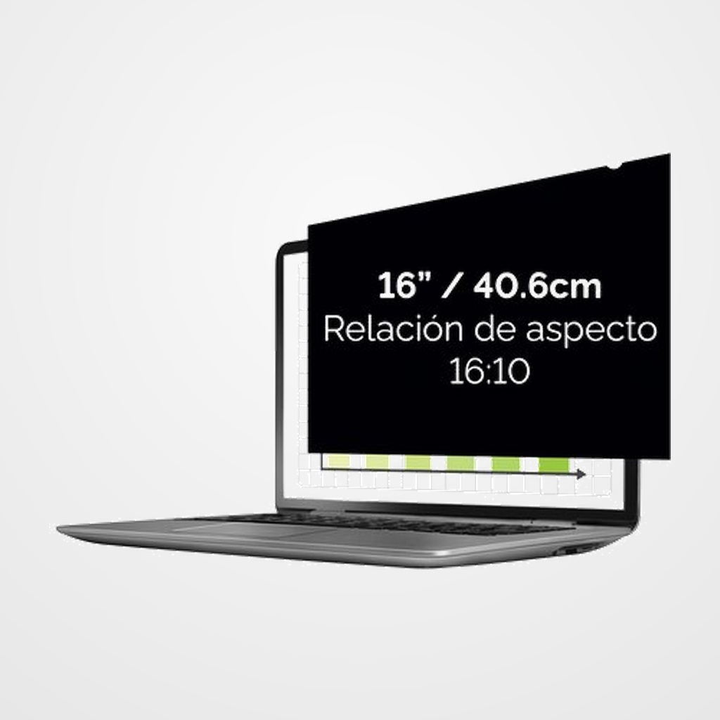 FILTRO PRIVACIDAD FELLOWES PRIVASCREEN PANT. PANORAMICA 16  - 16:10