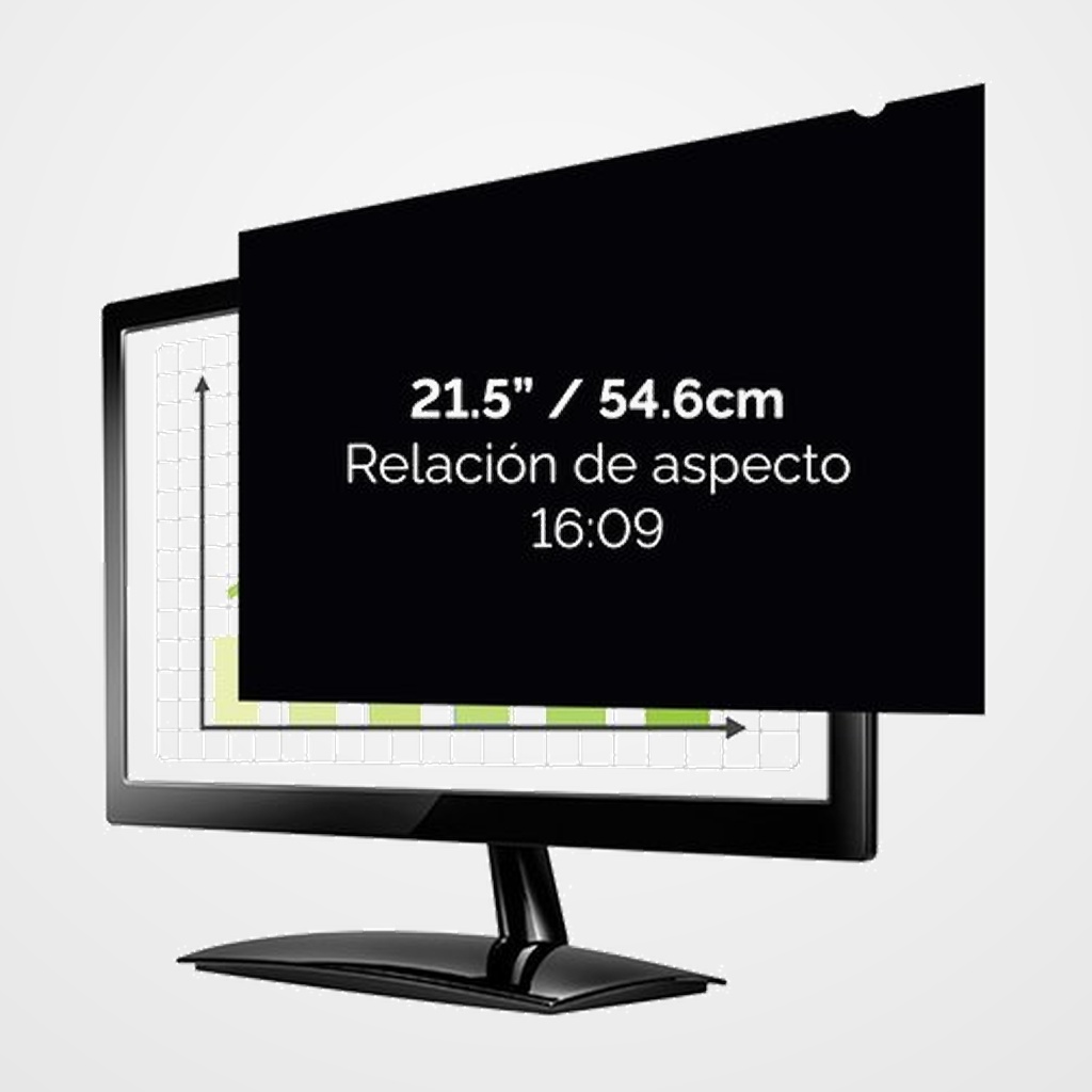 FILTRO PRIVACIDAD FELLOWES PRIVASCREEN PANT. PANORAMICA 21.5  - 16:9