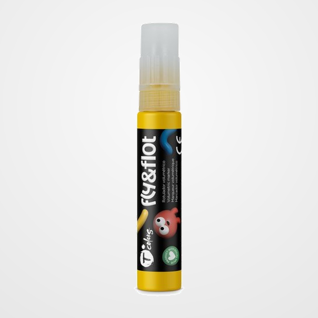ROTULADOR VOLUMETRICO 3D TCOLORS FLY&FLOT 25 ml AMARILLO