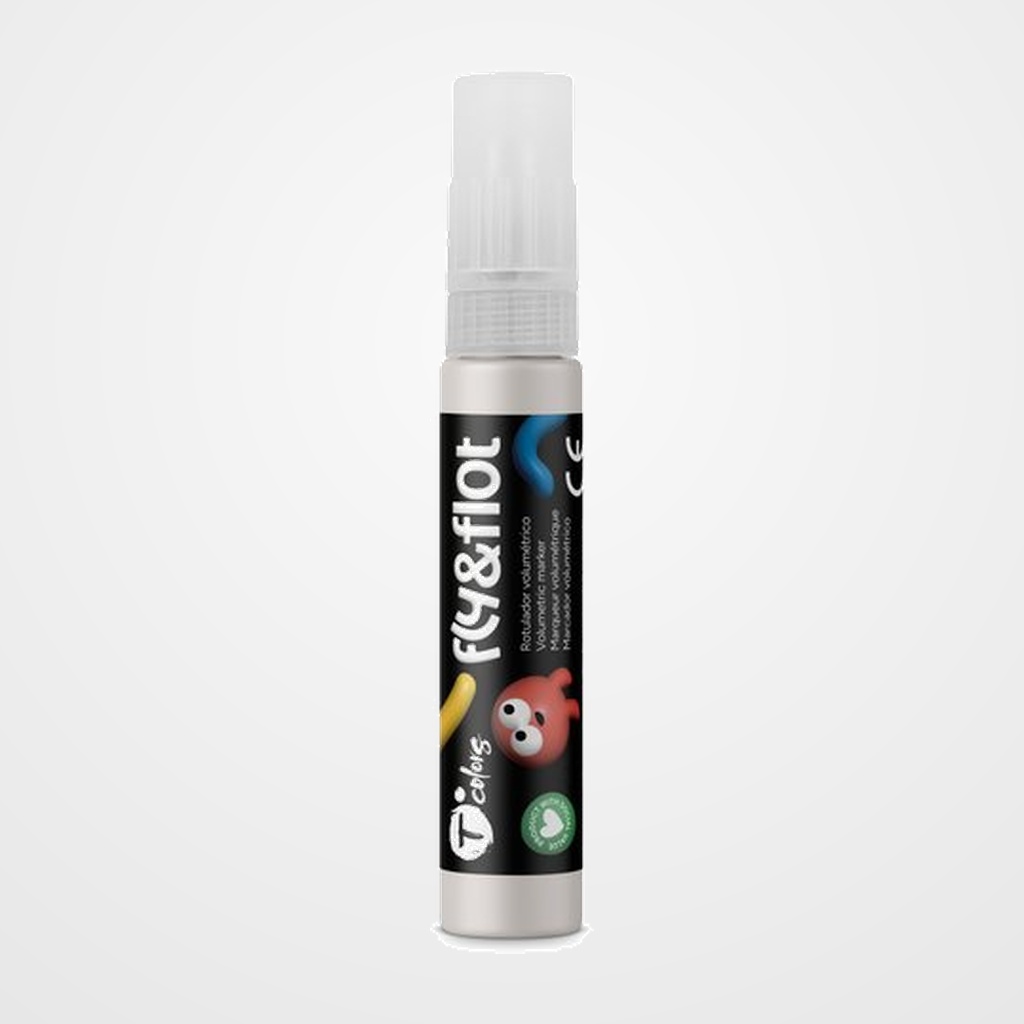 ROTULADOR VOLUMETRICO 3D TCOLORS FLY&FLOT 25 ml BLANCO