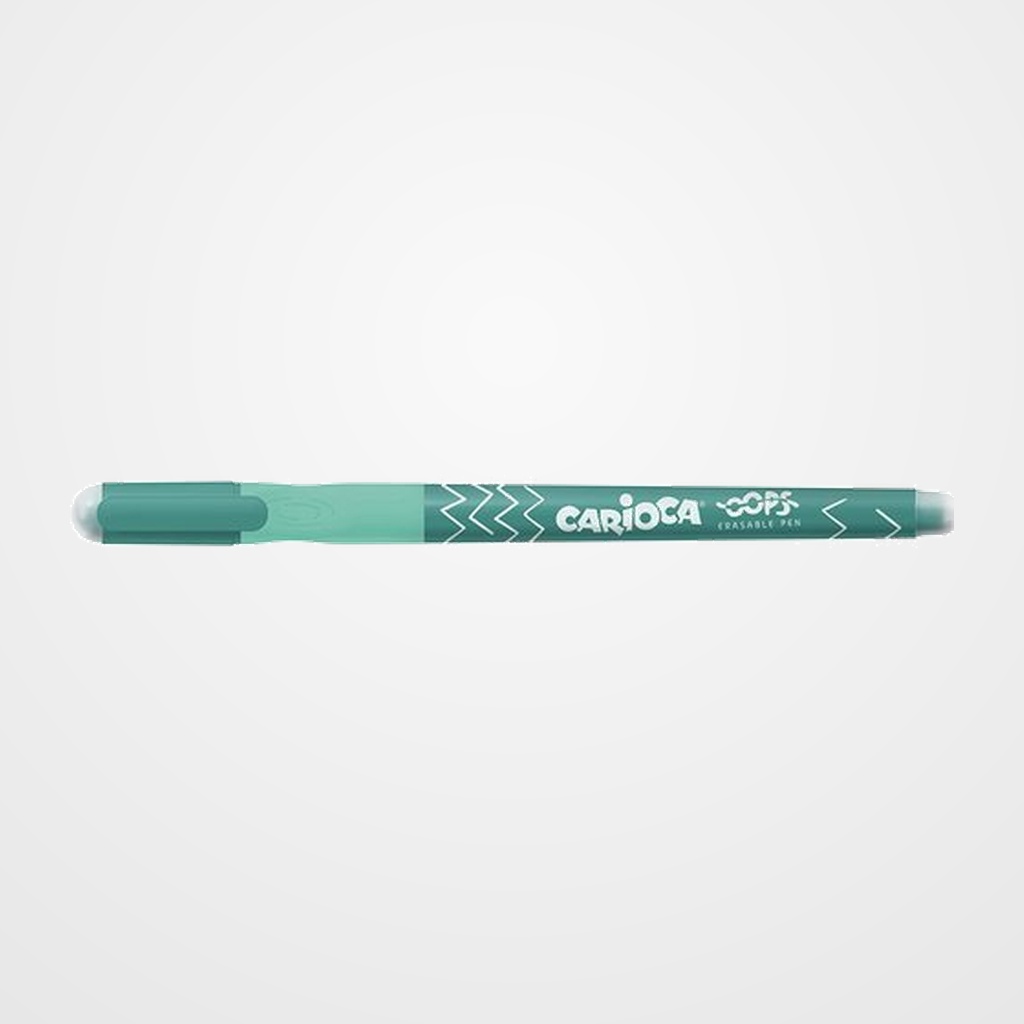 BOLIGRAFO BORRABLE CARIOCA OOPS VERDE