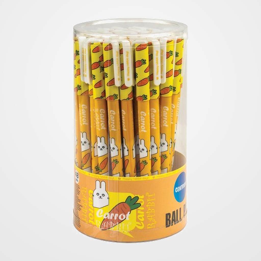 BOLIGRAFO CENTRUM CARROT RABBIT BOTE DE 48