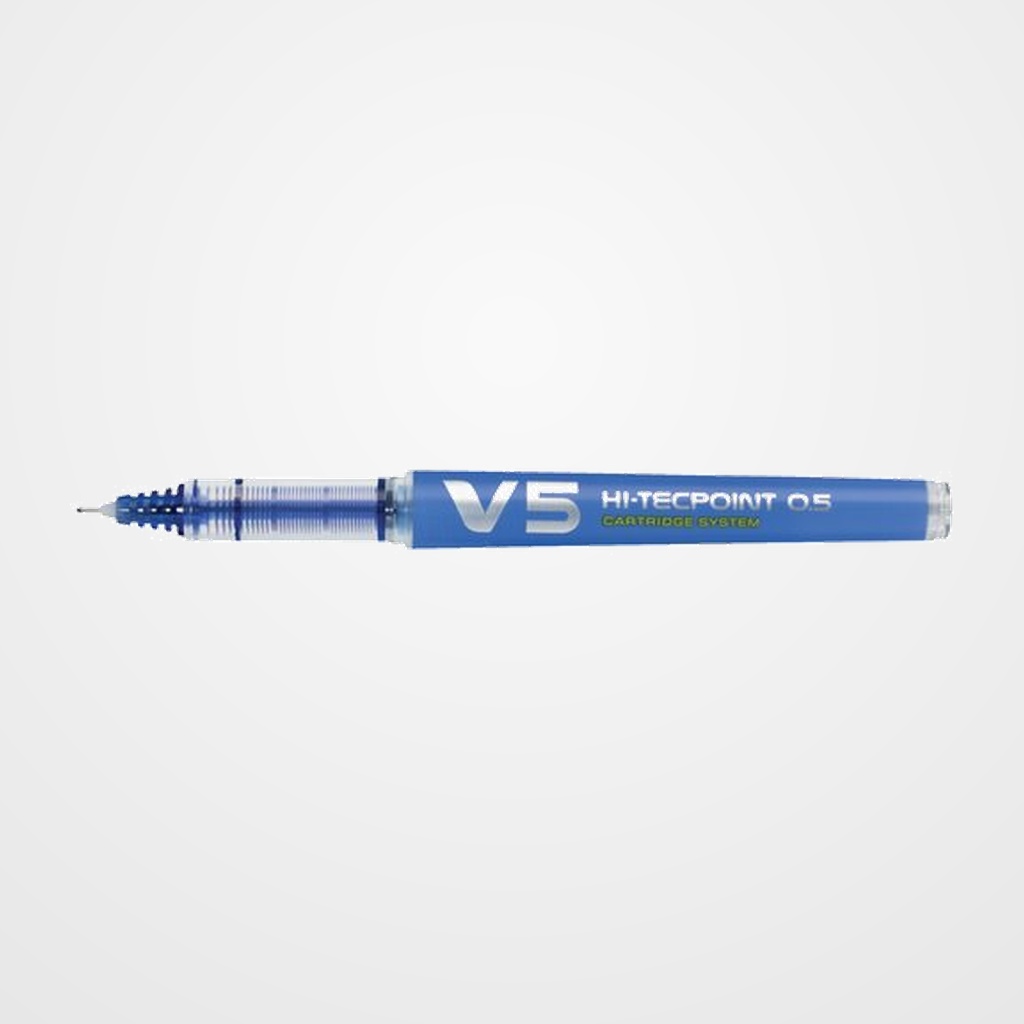 ROLLER T.LIQ. PILOT V-5 RECARGABLE  AZUL