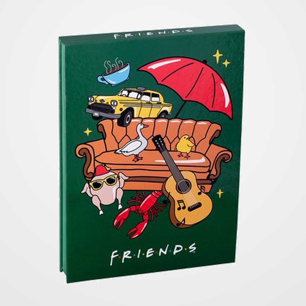 BLOC DE NOTAS MOOVING 12,5x17,5cm 120h 80g FRIENDS