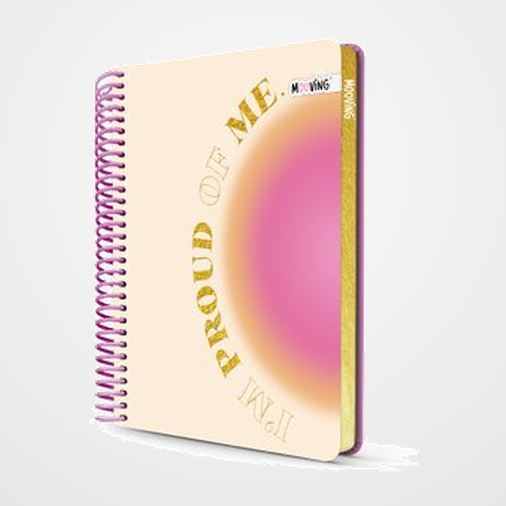 BLOC MOOVING PREMIUM tapa DURA 17x21.5cm 96h 80g CUAD.5x5 PASTEL SURTIDO (2 mod.)