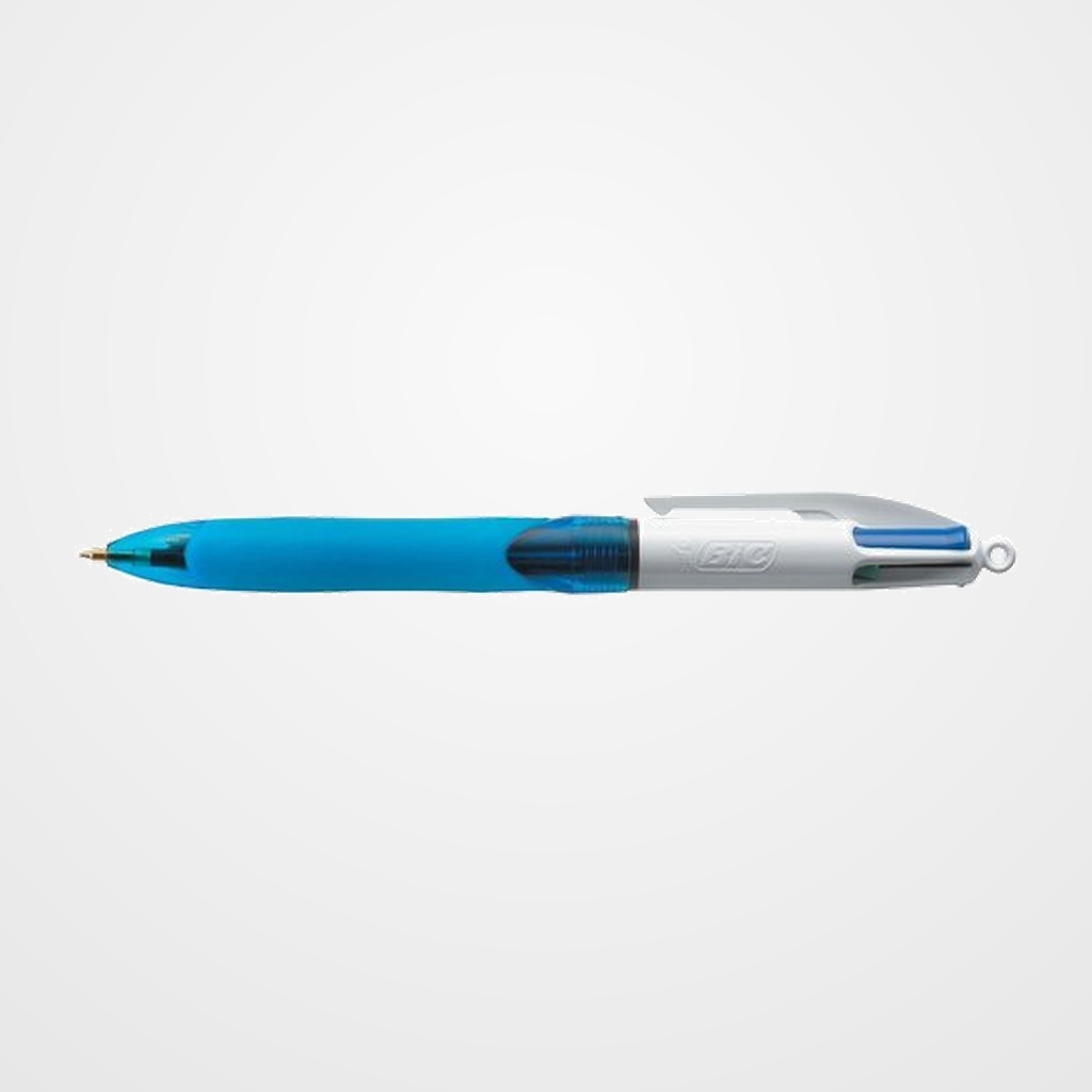 [10101137] BOLIGRAFO de 4 COLORES BIC GRIP MEDIUM