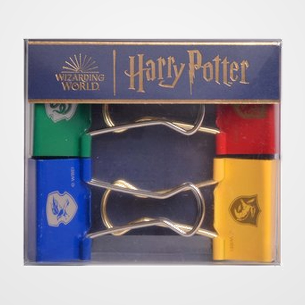 PINZA PALA ABATIBLE MOOVING 32 mm. HARRY POTTER BLISTER de 4