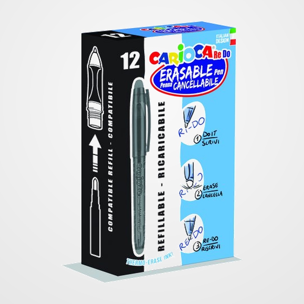 BOLIGRAFO CARIOCA RE-DO BORRABLE AZUL