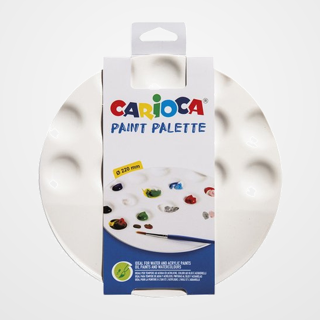 PALETA CARIOCA PLASTICO CIRCULAR 22mm 13 DEPOSITOS
