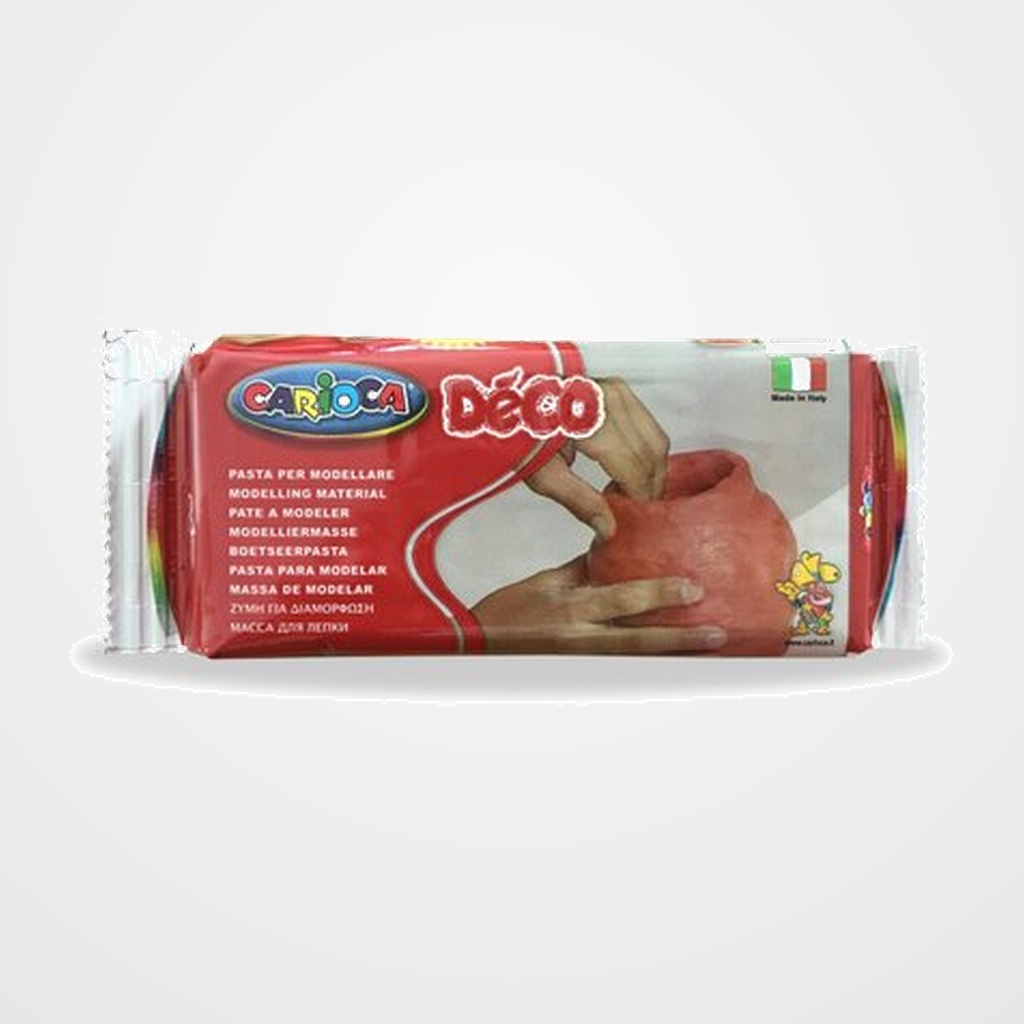 PASTA MODELAR CARIOCA DECO TERRACOTTA 500 GR