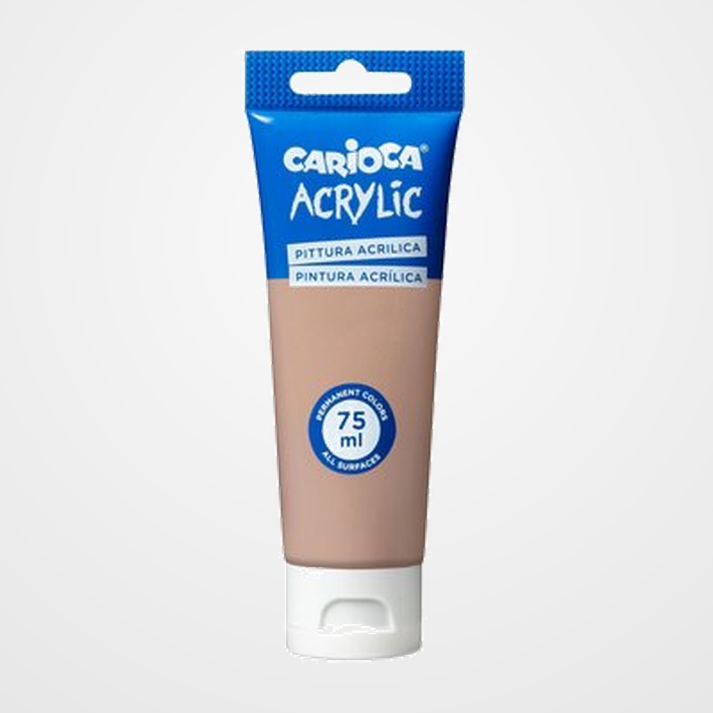 PINTURA ACRILICA CARIOCA 75 ml (tubo) BRONCE