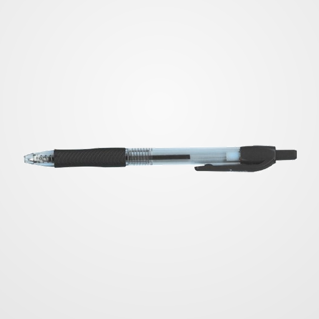 BOLIGRAFO DISNAK RETRACTIL 201 GRIP NEGRO