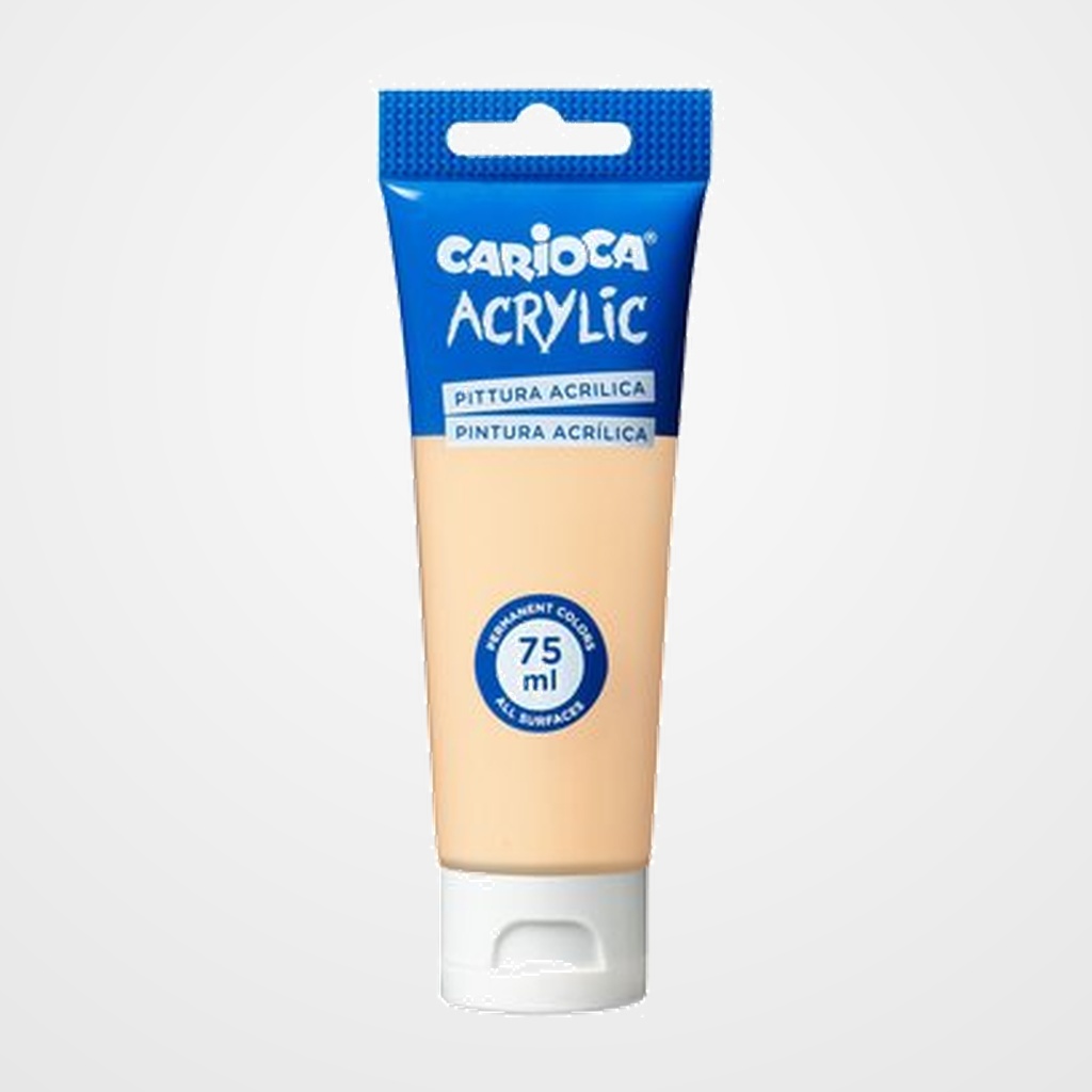 PINTURA ACRILICA CARIOCA 75 ml (tubo) SALMON