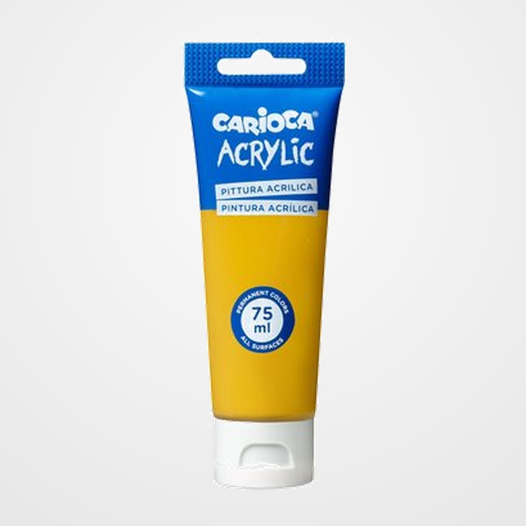 PINTURA ACRILICA CARIOCA 75 ml (tubo) SIENNA
