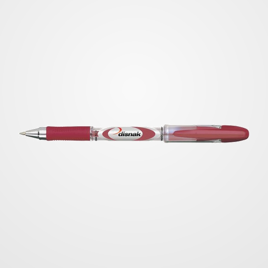 BOLIGRAFO DISNAK 1820 GRIP  ROJO