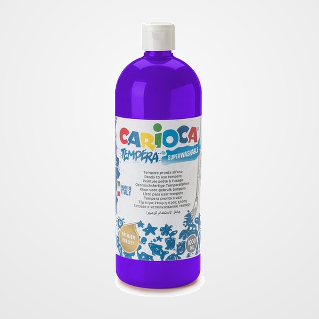 TEMPERA CARIOCA LIQUIDA 1000 ml (botella) FUCSIA