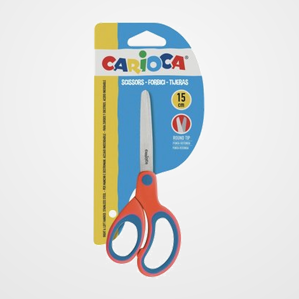 [27601173] TIJERAS CARIOCA 15 cm BLISTER de 1