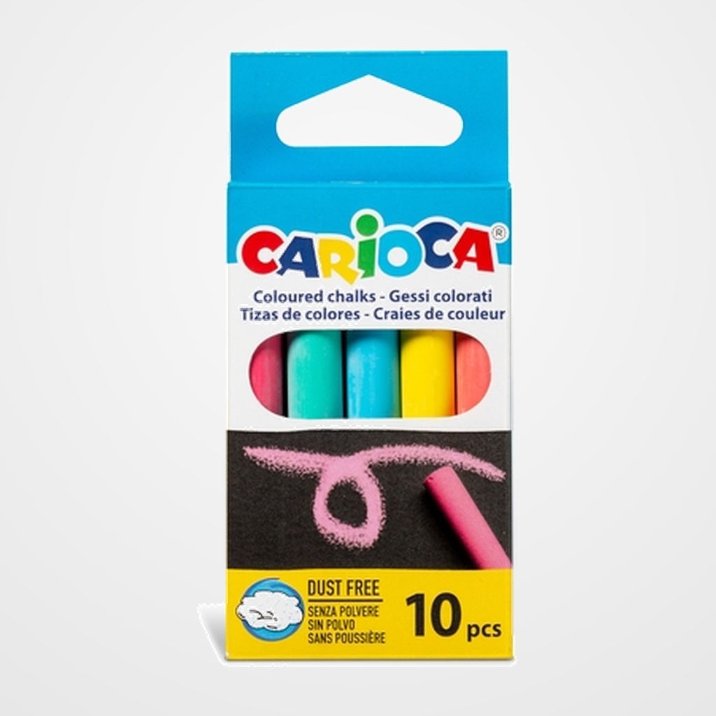 [27901096] TIZAS de COLORES CARIOCA CAJA de 10