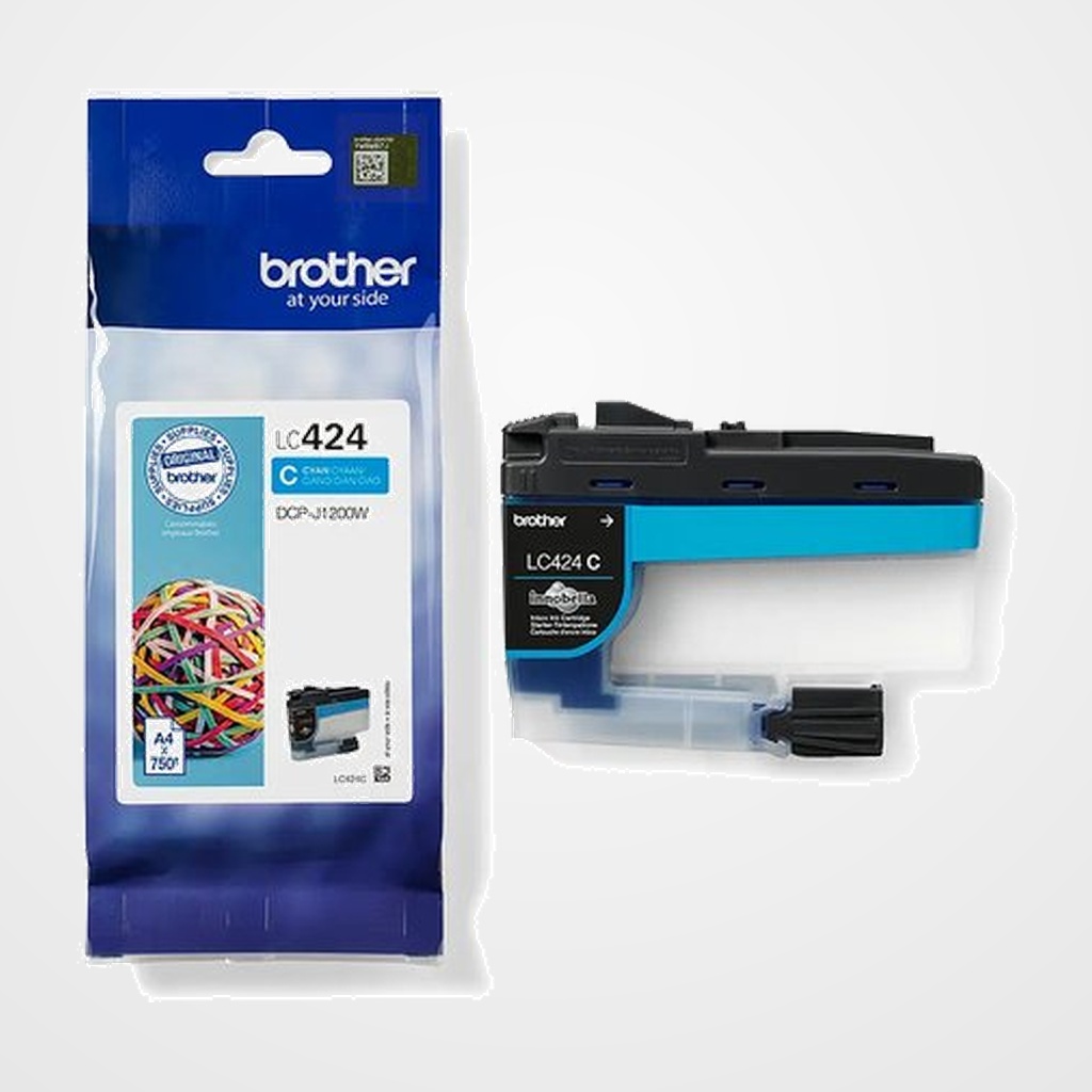 CART.IJ. BROTHER LC-424C DCPJ1200W CIAN