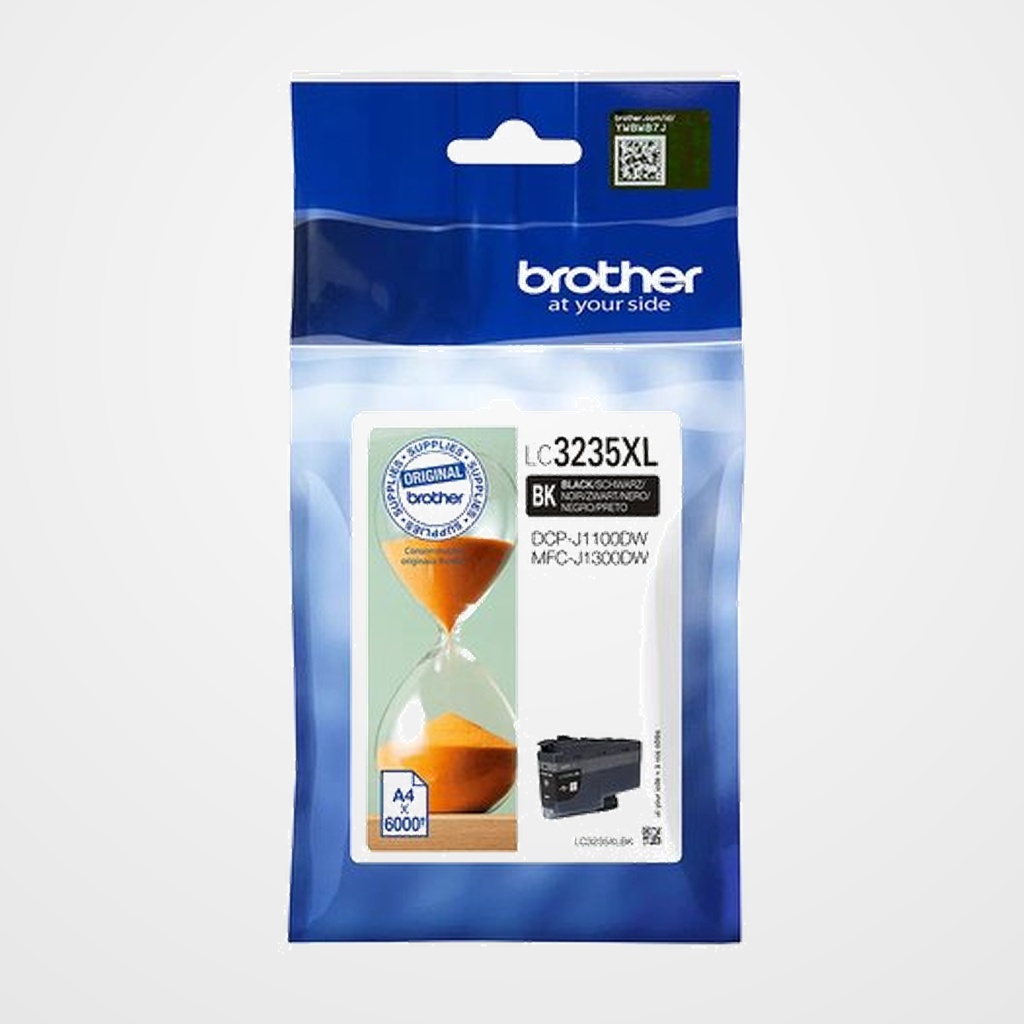CARTUCHO INKJET BROTHER LC-3235XLBK NEGRO DCP-J1100DW/MFC-J1300DW (6.000 PAG.)