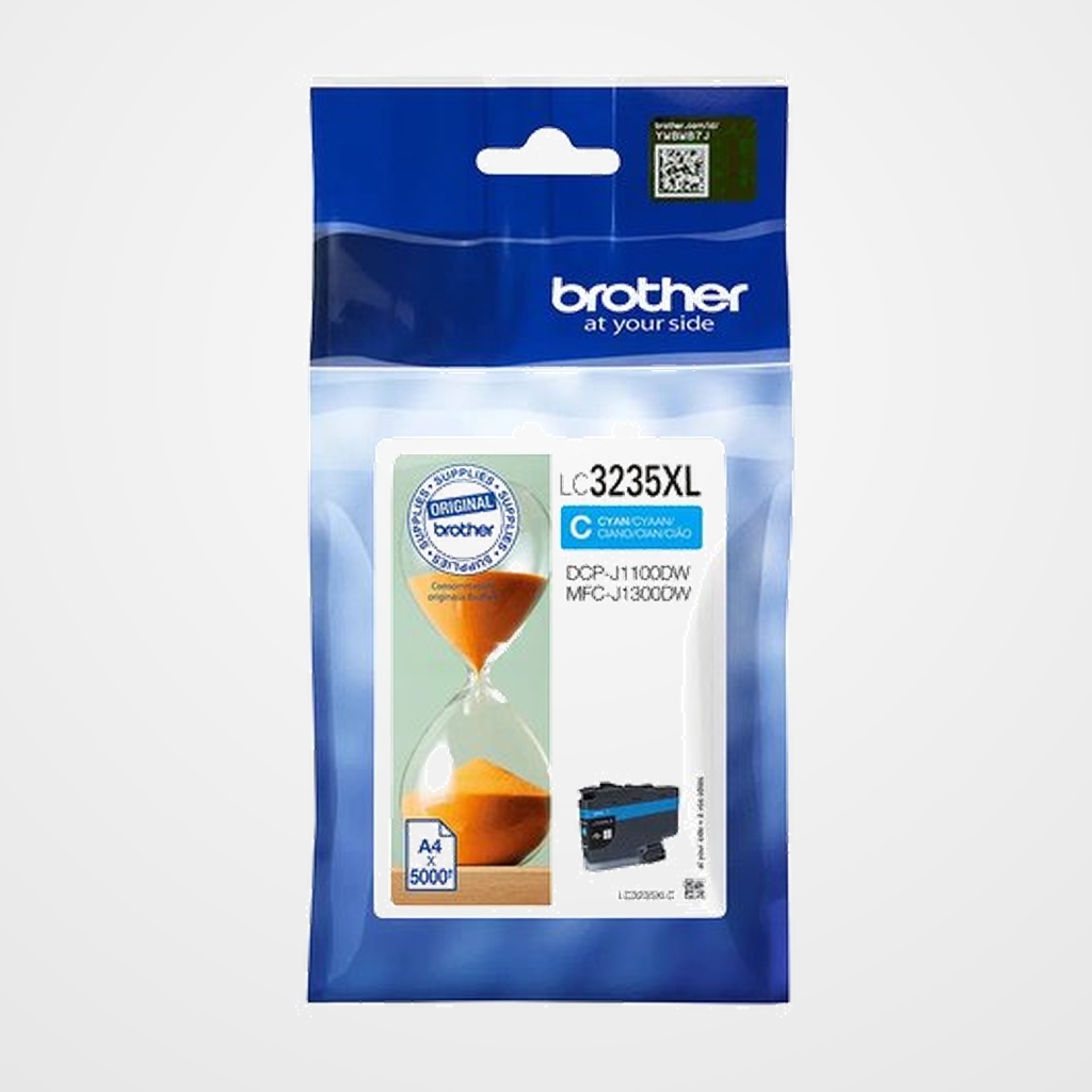 CARTUCHO INKJET BROTHER LC-3235XLC CIAN DCP-J1100DW/MFC-J1300DW (5.000 PAG.)