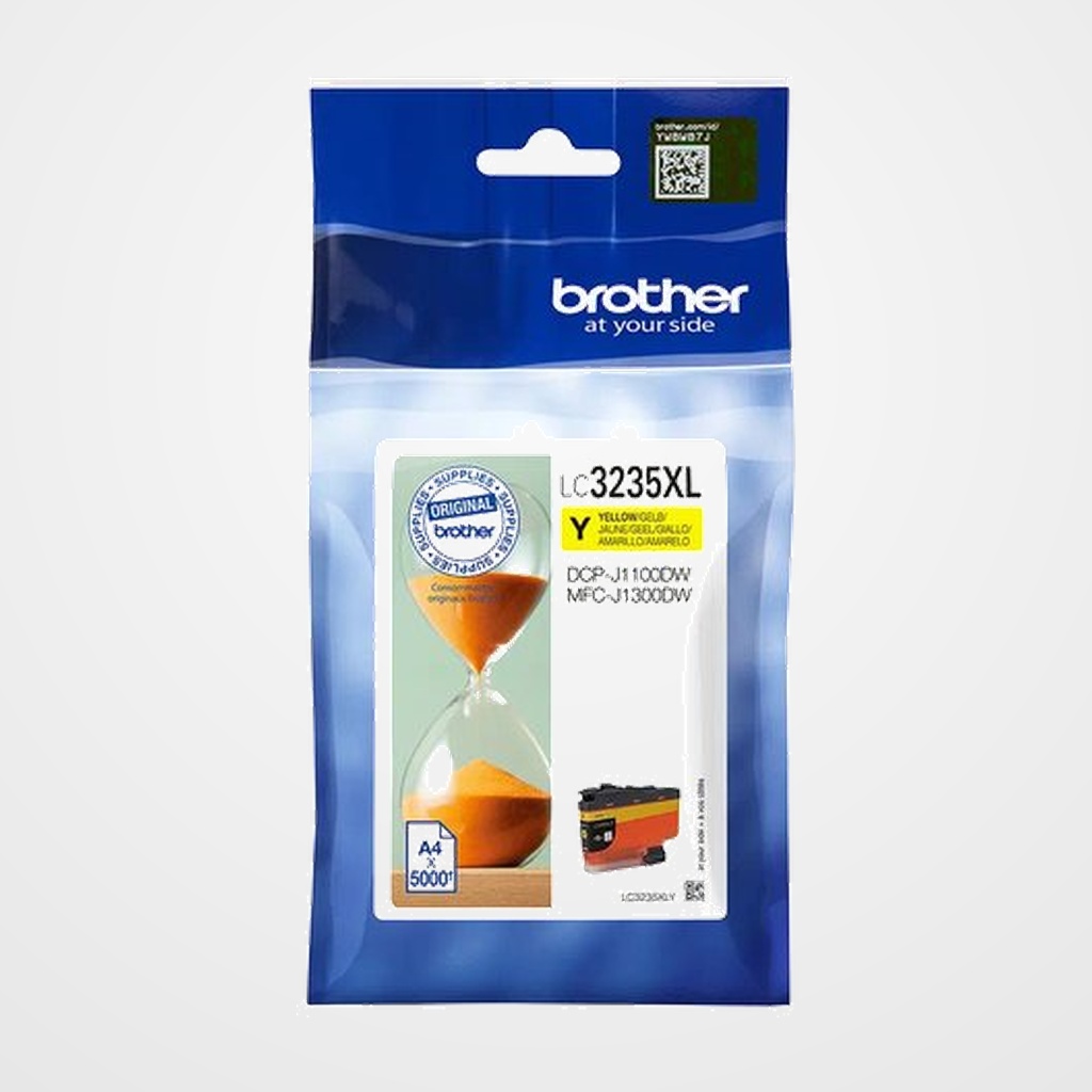 CARTUCHO INKJET BROTHER LC-3235XLY AMARILLO DCP-J1100DW/MFC-J1300DW (5.000 PAG.)