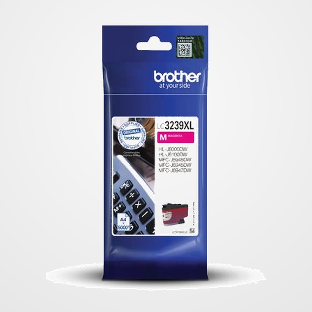 CARTUCHO INKJET BROTHER LC-3239XLM MAGENTA MFC-J5945DW/J6945DW/ HL-J6000DW (5000 PAG.)