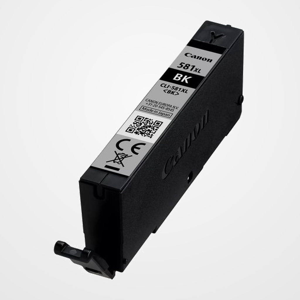 CARTUCHO INKJET CANON CLI-581XLBK PIXMA TR8550/TS6250/TS6251/TS8250/TS8251/TS8252/TS9150/TS9155/TS9550/TS9551 NEGRO (2052C001)