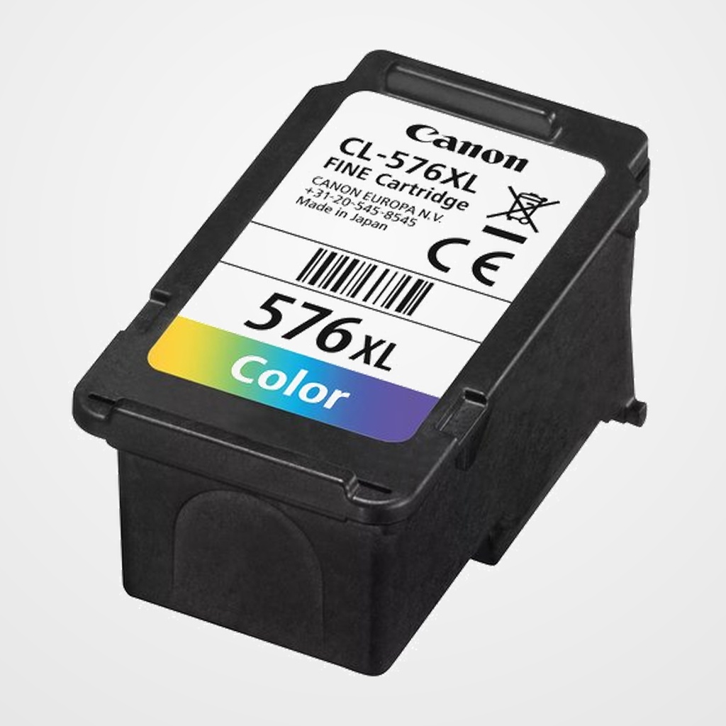 CARTUCHO INKJET CANON CL-576XL COLOR PIXMA TS3550i 3551i Color HY CMY TR4750i TR4751i 12.6ml [5441C001]
