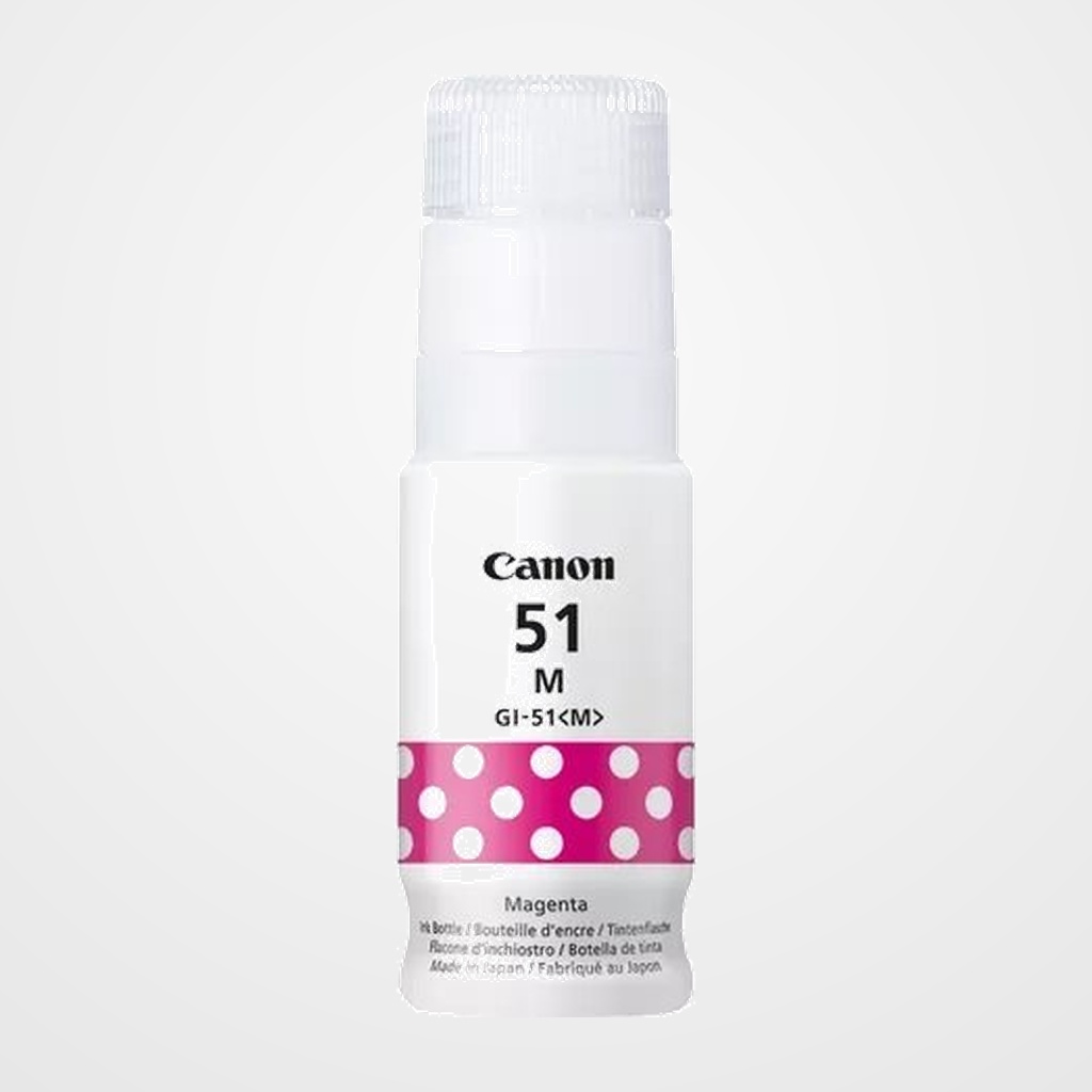 CARTUCHO INKJET CANON GI-51 G1520 G2520 G3520 G3560 BOTELLA MAGNETA (4547C001)
