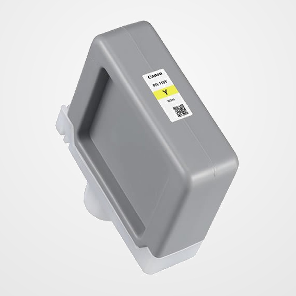 CARTUCHO INKJET CANON PFI-110Y TX-2000/3000/4000 AMARILLO 160 ML. (2367C001AA)