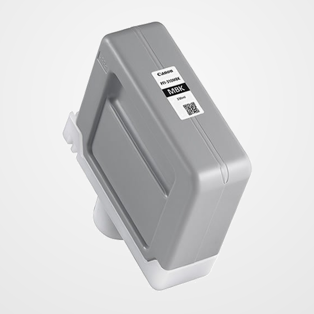 CARTUCHO INKJET CANON PFI-310MBK TX-2000/3000/4000 NEGRO MATE 310 ML. (2358C001AA)