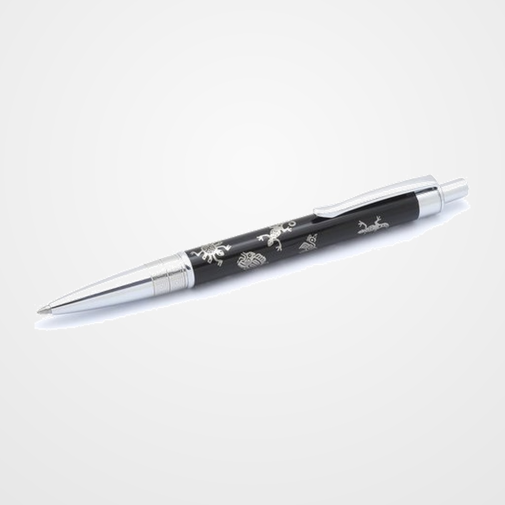 BOLIGRAFO INOXCROM BEAT AZTEC NEGRO