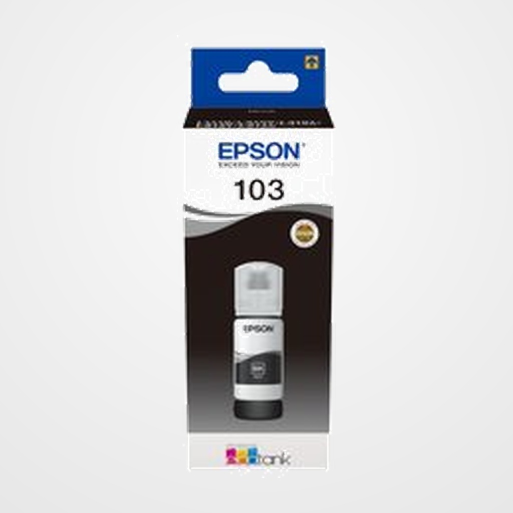CARTUCHO INKJET EPSON T00S14A ECOTANK 103 L3151 NEGRO 65ML