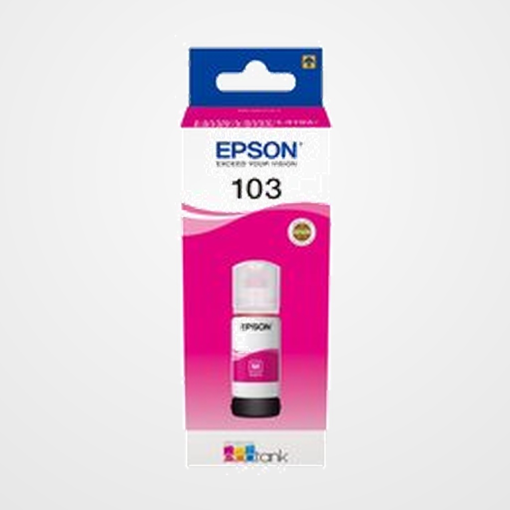CARTUCHO INKJET EPSON T00S34A ECOTANK 103 L3151 MAGENTA 65ML