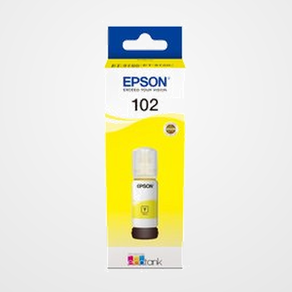 CARTUCHO INKJET EPSON T03R440 Nº102 ECO TANK ET-2700/2750/3700/3750/4750 AMARILLO 70ML