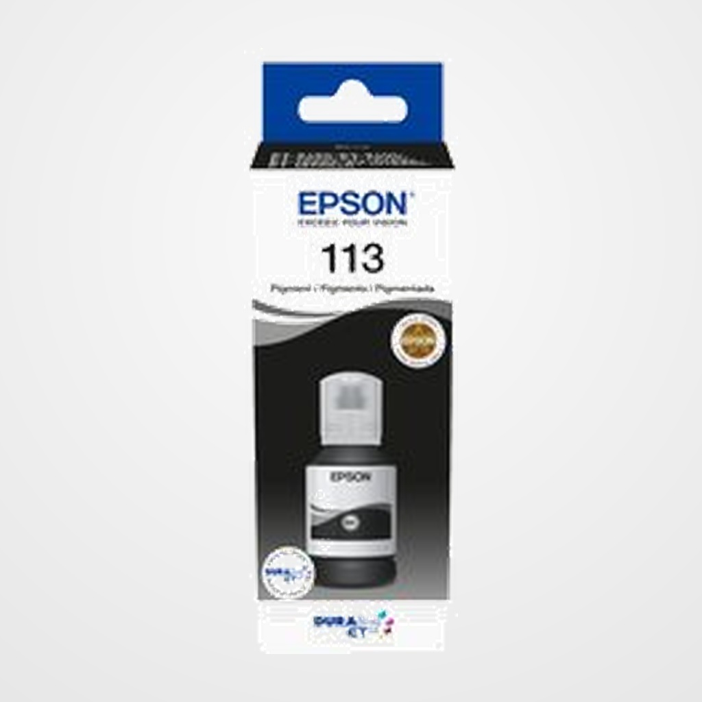 CARTUCHO INKJET EPSON T06B140 ECOTANK 113 ET-16150/16650/16600/5150 NEGRO 127ML