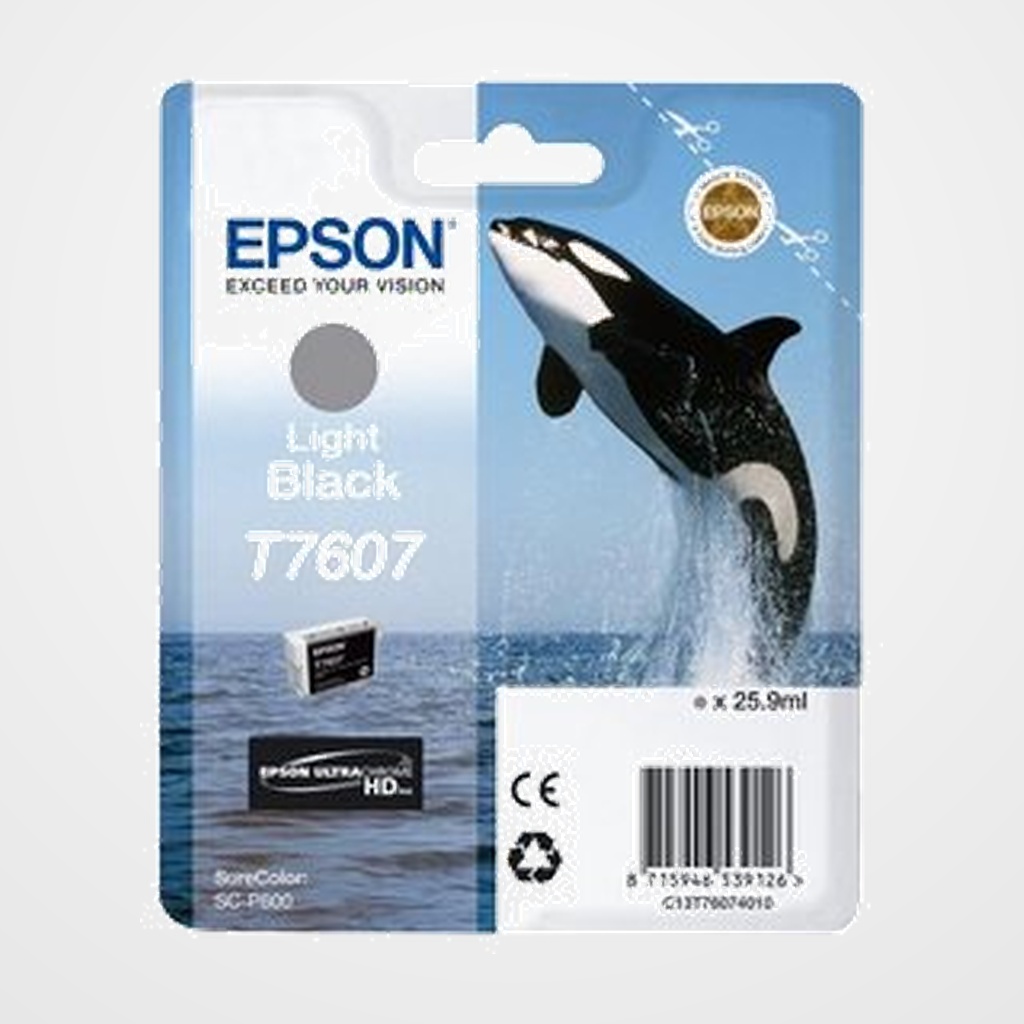 CARTUCHO INKJET EPSON T760740 SURECOLOR SC-P600 GRIS 25.9ML