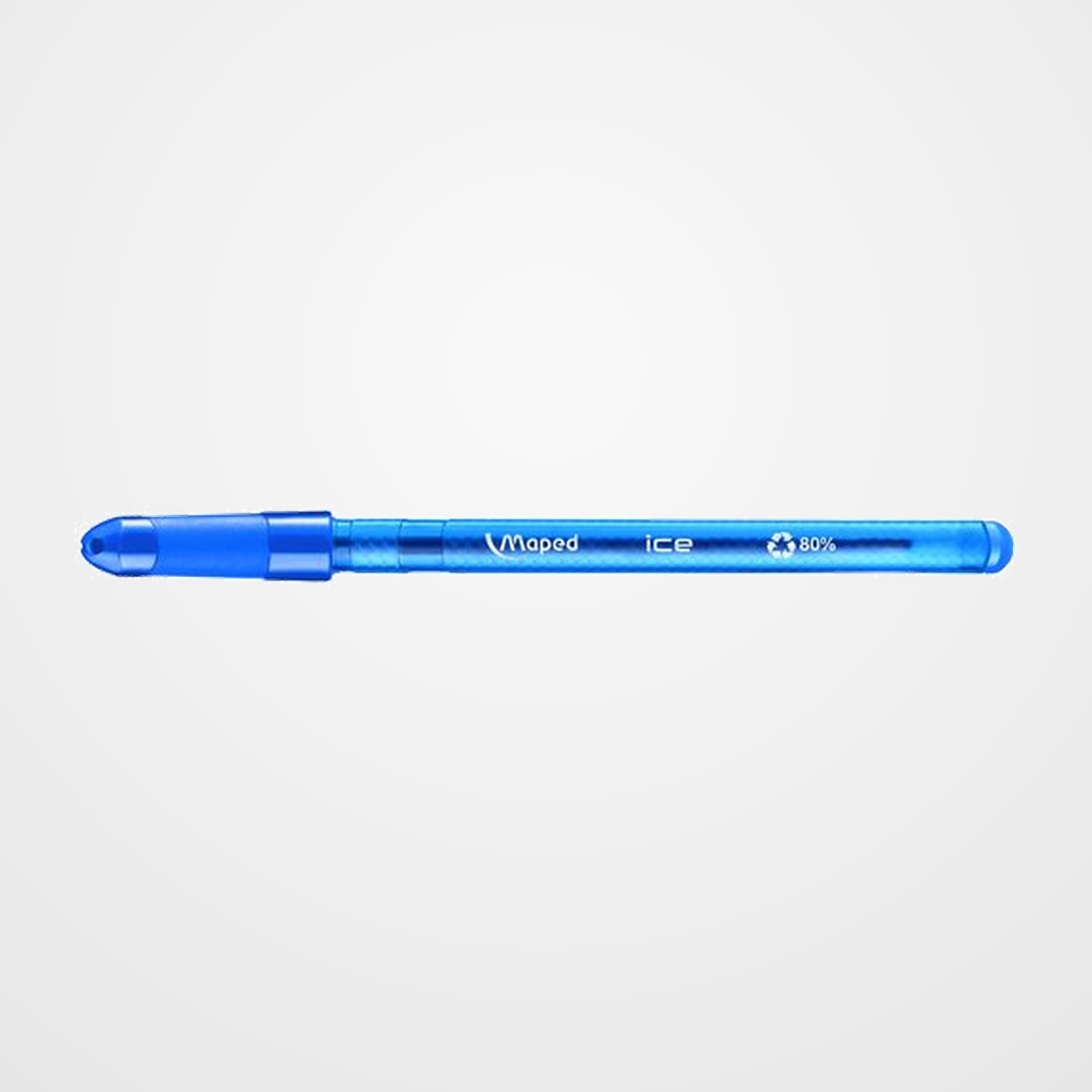 BOLIGRAFO MAPED ICE  AZUL