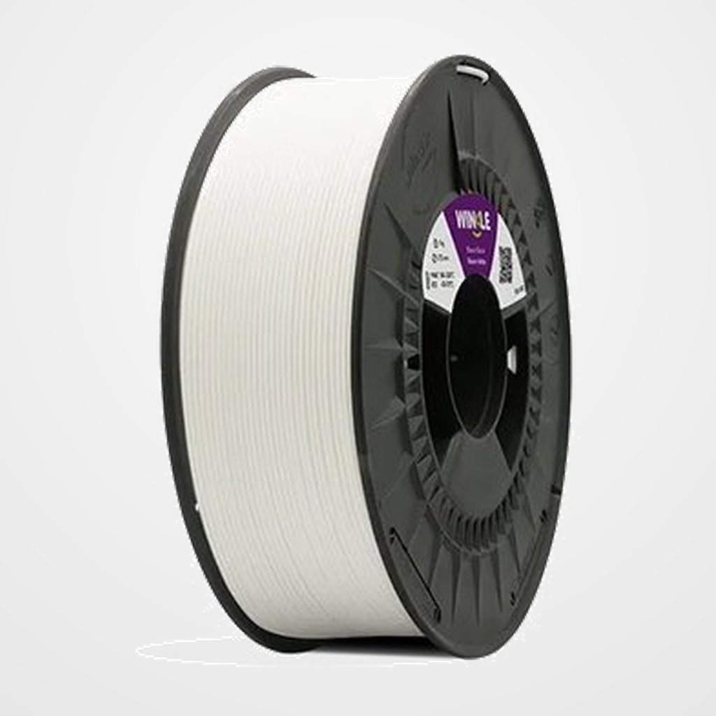 FILAMENTO IMPRESORA WINKLE PLA-HD 1,75 mm. 1Kg. BLANCO GLACIAR