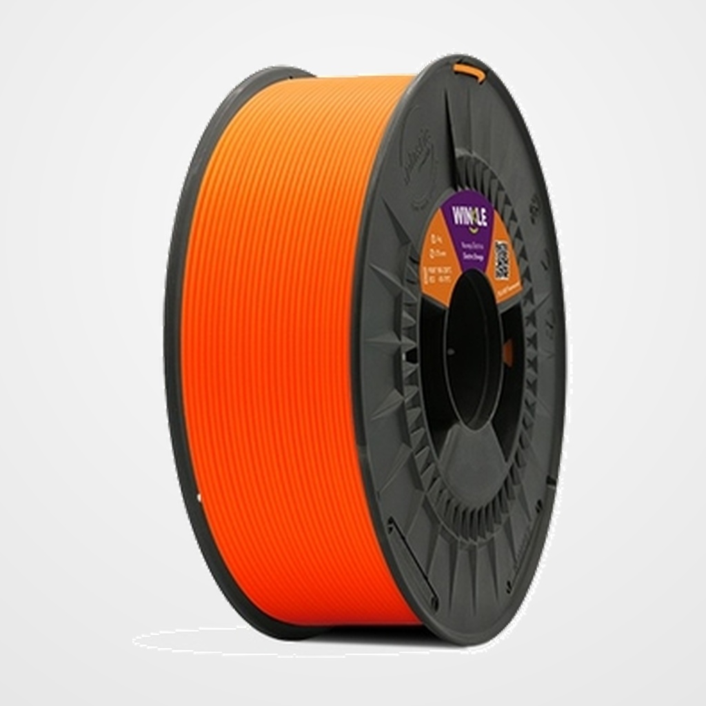 FILAMENTO IMPRESORA WINKLE PLA-HD 1,75 mm. 1Kg. NARANJA
