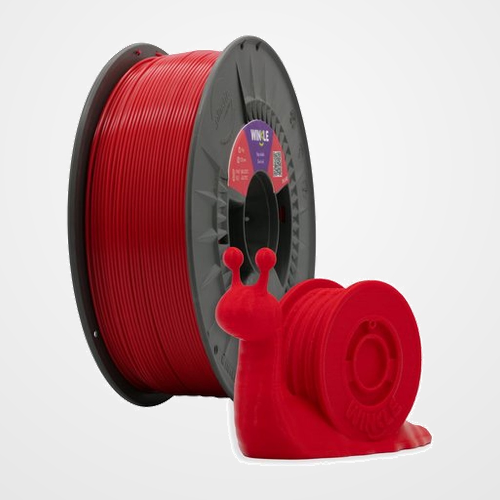 FILAMENTO IMPRESORA WINKLE PLA-HD 1,75 mm. 1Kg. ROJO