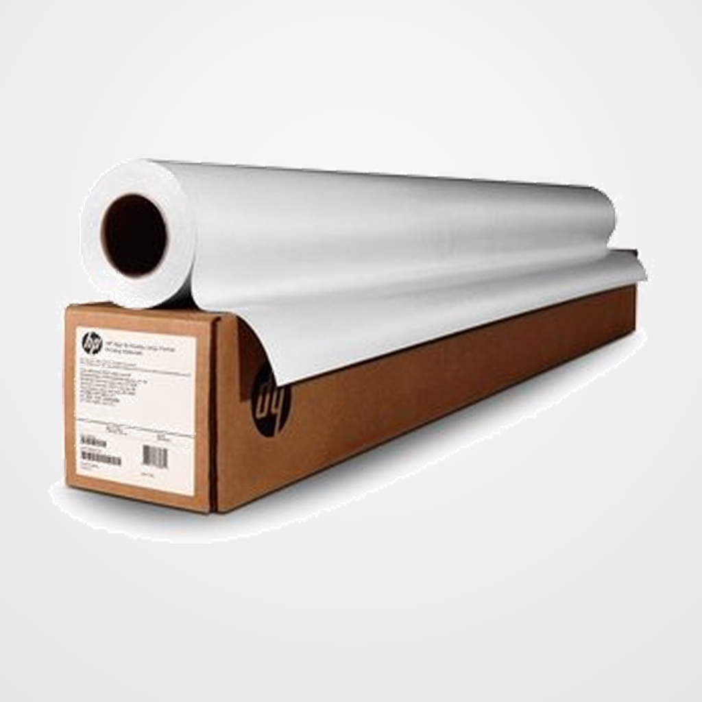 PAPEL PLOTTER HP 90g BLANCO BRILLANTE ROLLO 0,610x45,7 m (24 )