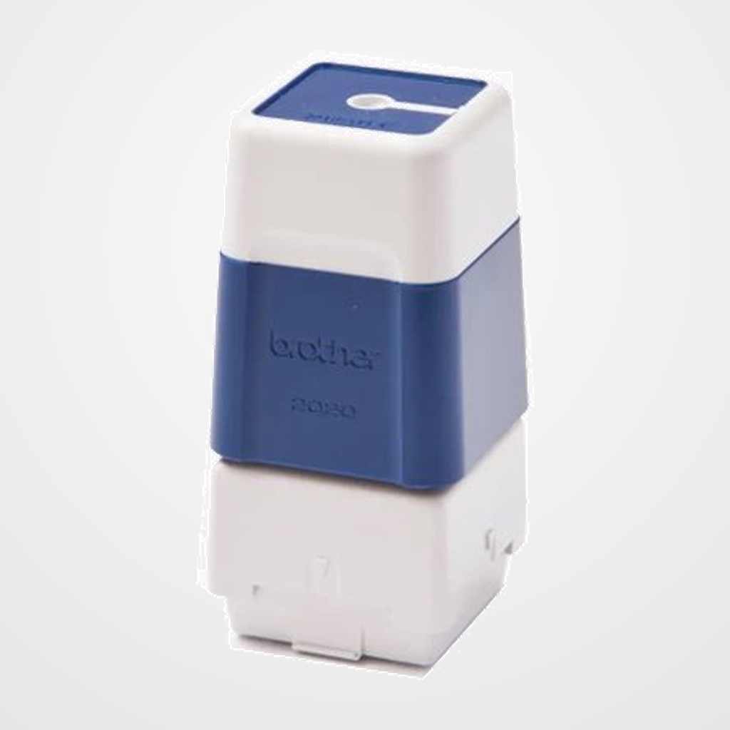 [26001712] SELLO PERSONALIZ. ent.AUT. BROTHER 20x20 mm. AZUL
